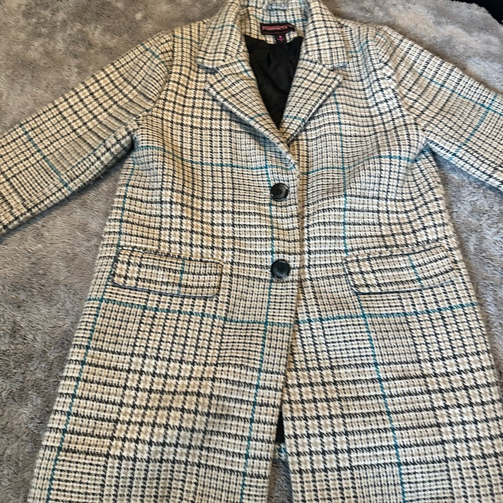 Plaid Women's Coat